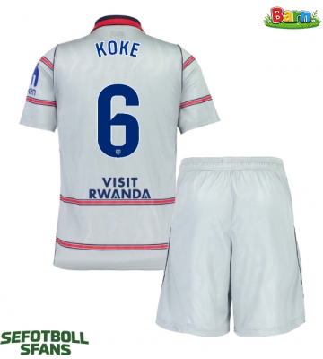 Atletico Madrid Koke #6 Tredjeställ Barn 2026-27 Kortärmad (+ Korta byxor)